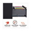 Alera Lateral File, 2 Legal/Letter-Size File Drawers, Charcoal, 42" x 18" x 28" Thumbnail 4