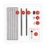 Alera BA Plus Wire Shelving Kit, 4 Shelves, 72" x 24" x 72", Black Anthracite Plus Thumbnail 9