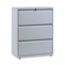 Alera Lateral File, 3 Legal/Letter/A4/A5-Size File Drawers, Light Gray, 30" x 18" x 39.5" Thumbnail 1
