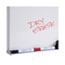 Universal Dry-Erase Board, Melamine, 24 x 18, Satin-Finished Aluminum Frame Thumbnail 6