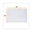 Universal Dry Erase Board, Melamine, 36 x 24, Satin-Finished Aluminum Frame Thumbnail 3