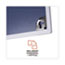 Universal Dry Erase Board, Melamine, 36 x 24, Satin-Finished Aluminum Frame Thumbnail 4