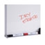 Universal Dry Erase Board, Melamine, 36 x 24, Satin-Finished Aluminum Frame Thumbnail 6