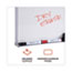 Universal Dry Erase Board, Melamine, 48 x 36, Satin-Finished Aluminum Frame Thumbnail 2