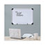 Universal Magnetic Steel Dry Erase Board, 24 x 18, White, Aluminum Frame Thumbnail 6