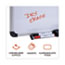 Universal Cork/Dry Erase Board, Melamine, 36 x 24, Black/Gray, Aluminum/Plastic Frame Thumbnail 2