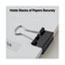 Universal Binder Clip Zip-Seal Bag Value Pack, Mini, Black/Silver, 144/Pack Thumbnail 4