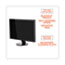 Innovera® Blackout Privacy Filter for 24" Widescreen LCD, 16:10 Aspect Ratio Thumbnail 6
