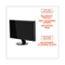 Innovera® Blackout Privacy Filter for 24" Widescreen LCD, 16:9 Aspect Ratio Thumbnail 6