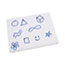 Universal Lap/Learning Dry-Erase Board, 11 3/4" x 8 3/4", White, 6/Pack Thumbnail 6