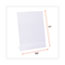 Universal Clear L-Style Freestanding Frame, 8 1/2 x 11 Insert, 3/Pack Thumbnail 3