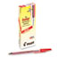 Pilot® Better Ball Point Stick Pen, Red Ink, .7mm, Dozen Thumbnail 1