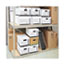 Universal Heavy-Duty Storage Drawers, Legal Files, 17.25" x 25.5" x 11.5", White, 6/Carton Thumbnail 8