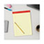 Universal Perforated Ruled Writing Pads, Wide/Legal Rule, Red Headband, 50 Canary-Yellow 8.5 x 11.75 Sheets, Dozen Thumbnail 8