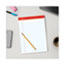 Universal Perforated Ruled Writing Pads, Wide/Legal Rule, Red Headband, 50 White 8.5 x 11.75 Sheets, Dozen Thumbnail 8