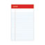 Universal Perforated Ruled Writing Pads, Narrow Rule, Red Headband, 50 White 5 x 8 Sheets, Dozen Thumbnail 1