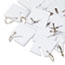 SecurIT® Replacement Slotted Key Cabinet Tags, 1 5/8 x 1 1/2, White, 20/Pack Thumbnail 3