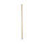 Boardwalk Metal Tip Threaded Hardwood Broom Handle, 1.13" dia x 60", Natural Thumbnail 1