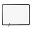 Quartet® Contour Dry-Erase Board, Melamine, 48 x 36, White Surface, Black Frame Thumbnail 1