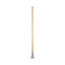 Boardwalk Clip-On Dust Mop Handle, Lacquered Wood, Swivel Head, 1" dia x 60", Natural Thumbnail 1