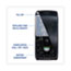 Boardwalk Bulk Fill Soap Dispenser, 900 mL, 5.5 x 4 x 12, Black Thumbnail 3