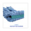 Boardwalk Super Loop Wet Mop Head, Cotton/Synthetic Fiber, 1" Headband, Medium Size, Blue Thumbnail 5