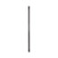 Boardwalk Fiberglass Broom Handle, Nylon Plastic Threaded End, 1" dia x 60", Black Thumbnail 1