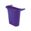 Rubbermaid® Commercial Wastebasket Recycling Side Bin, Attaches Inside or Outside, 4.75qt, Blue Thumbnail 1