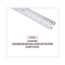 Universal Clear Plastic Ruler, Standard/Metric, 12" Long, Clear Thumbnail 3