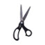 Universal Stainless Steel Office Scissors, 8.5" Long, 3.75" Cut Length, Black Offset Handle Thumbnail 4