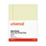 Universal Glue Top Pads, Wide/Legal Rule, 50 Canary-Yellow 8.5 x 11 Sheets, Dozen Thumbnail 2