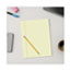 Universal Glue Top Pads, Wide/Legal Rule, 50 Canary-Yellow 8.5 x 11 Sheets, Dozen Thumbnail 5