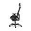HON Ignition 2.0 Mesh Office Chair with Headrest, Mid-Back, Synchro-Tilt, Black Thumbnail 4
