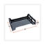 Universal Recycled Plastic Side Load Desk Trays, 2 Sections, Letter Size Files, 13" x 9" x 2.75", Black Thumbnail 2