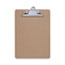 Universal Hardboard Clipboard, 1.25" Clip Capacity, Holds 8.5 x 11 Sheets, Brown Thumbnail 1