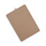 Universal Hardboard Clipboard, 1.25" Clip Capacity, Holds 8.5 x 11 Sheets, Brown Thumbnail 6
