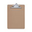 Universal Hardboard Clipboard, 1.25" Clip Capacity, Holds 8.5 x 11 Sheets, Brown, 3/Pack Thumbnail 1