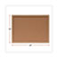 Universal Cork Board with Oak Style Frame, 24 x 18, Natural, Oak-Finished Frame Thumbnail 2