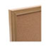 Universal Cork Board with Oak Style Frame, 24 x 18, Natural, Oak-Finished Frame Thumbnail 9