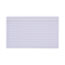 Universal Ruled Index Cards, 3 x 5, White, 100/Pack Thumbnail 1
