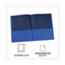 Universal Two-Pocket Portfolio, Embossed Leather Grain Paper, 11 x 8.5, Light Blue, 25/Box Thumbnail 7