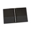 Universal Two-Pocket Portfolios with Tang Fasteners, 0.5" Capacity, 11 x 8.5, Black, 25/Box Thumbnail 3
