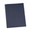Universal Two-Pocket Portfolios with Tang Fasteners, 0.5" Capacity, 11 x 8.5, Dark Blue, 25/Box Thumbnail 1