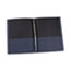 Universal Two-Pocket Portfolios with Tang Fasteners, 0.5" Capacity, 11 x 8.5, Dark Blue, 25/Box Thumbnail 3