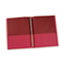 Universal Two-Pocket Portfolios with Tang Fasteners, 0.5" Capacity, 11 x 8.5, Red, 25/Box Thumbnail 4