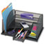 Safco® Three Drawer Organizer, Steel, 16 x 11 1/2 x 8 1/4, Black Thumbnail 1