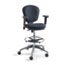 Safco® Metro Collection Extended Height Swivel/Tilt Chair, 22-33" Seat Height, Black Thumbnail 2