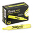 Sharpie Accent Tank Style Highlighter, Chisel Tip, Fluorescent Yellow Thumbnail 2