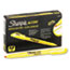 Sharpie® Accent Pocket Style Highlighter, Chisel Tip, Yellow, Dozen Thumbnail 2
