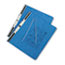 ACCO PRESSTEX Covers w/Storage Hooks, 6" Cap, Light Blue Thumbnail 2